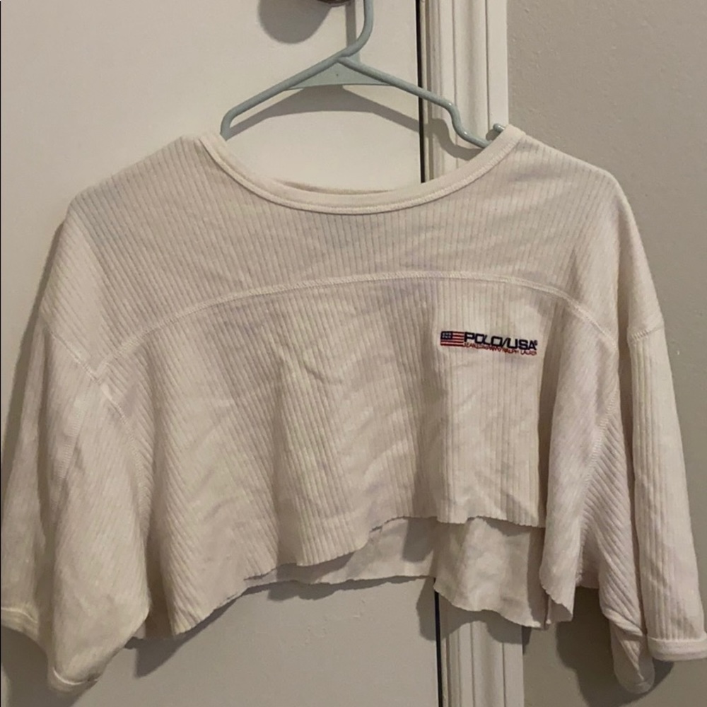 Ralph Lauren polo crop tee